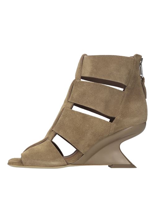 Zeppe in camoscio ELENA IACHI | E3957 VELOURCAMEL